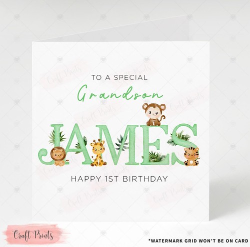 Personalised birthday card - birthday,