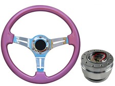 Pink Chrome TS Steering Wheel