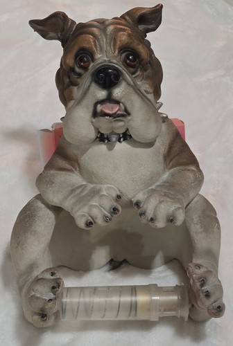 Vintage english bulldog spiked - vintage,
