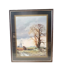 Landscape Print of a Painting