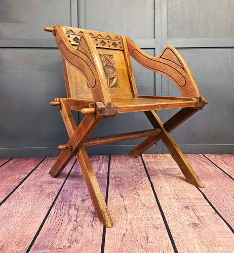 Antique oak glastonbury style - antique,