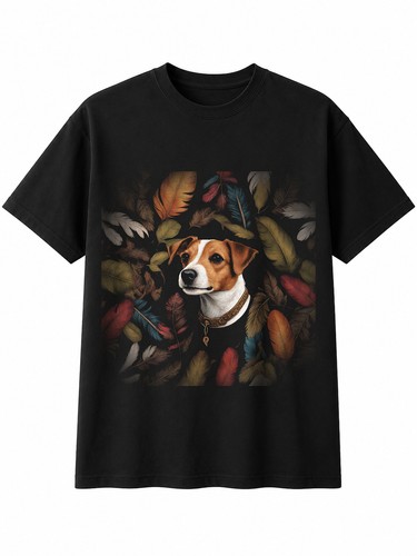 Botanical jack russell - botanical, mens