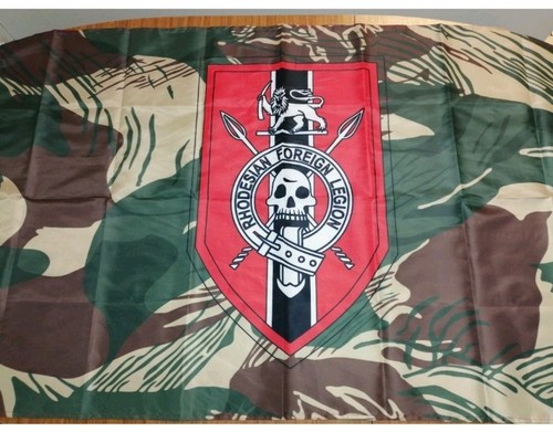 Rhodesia foreign legion flag