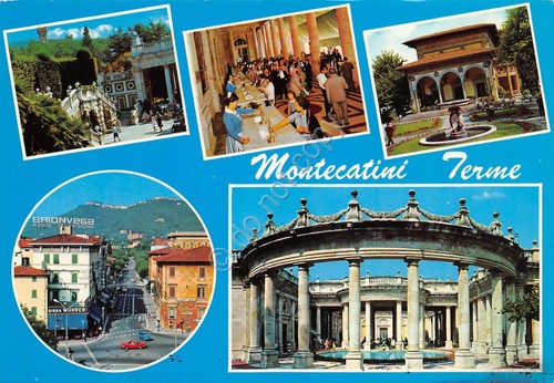 Postcard montecatini terme - montecatini,