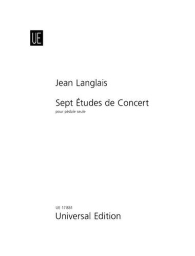 Concert etudes score organ - 7,