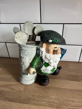 Woodland Wilf ‘Gets a Hole in One’ Golfer Gnome Garden Ornament  Golfing