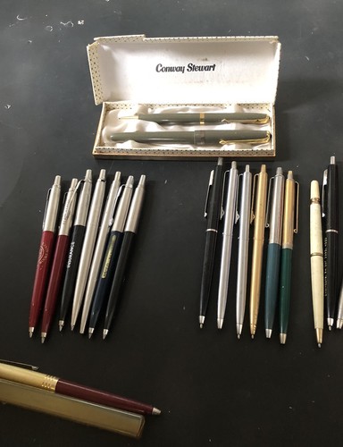 Vintage pens pencil joblot - pens/pencil,