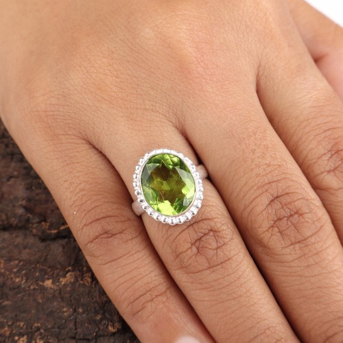 Peridot gemstone 925 - peridot,