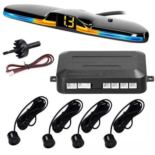 Parking sensors black car - parking,