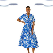 Ex Roman Women's Midi Dress -