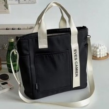 Casual Tote Large Capacity Shoulder Bag Nylon Waterproof Canvas Fashion Handbag