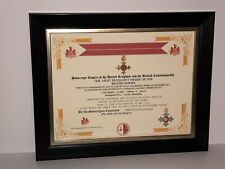 MOST EXCELLENT ORDER OF THE