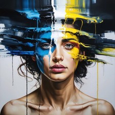 XL Canvas Silver Female Series