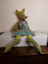 Peluche doudou Loup Moulin Roti Les Tartempois Wolf Comforter Plush