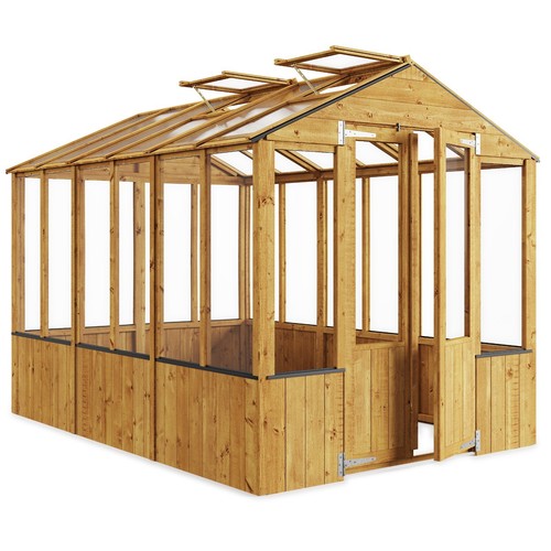 Wooden greenhouse garden - wooden,