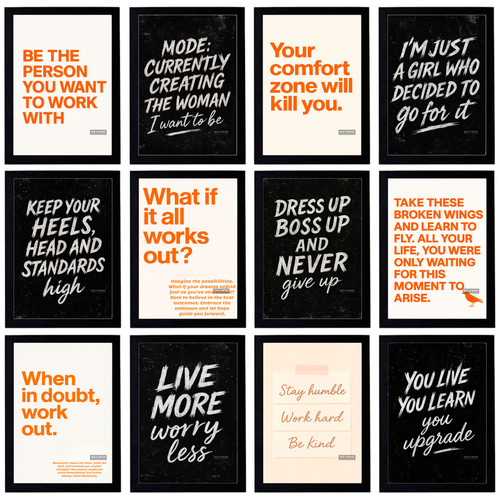 Motivational poster a5 - a3, a4