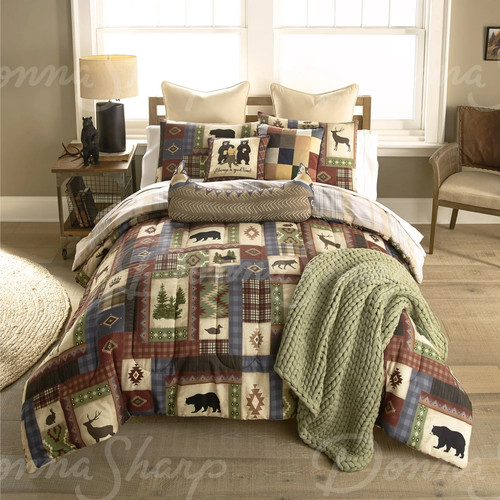 Cabin lodge rustic reversible - cabin,