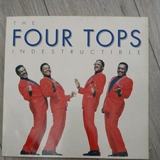 Four Tops Indestructible LP Album Vinyl Record 1988 208 840 Arista - EX/VG+