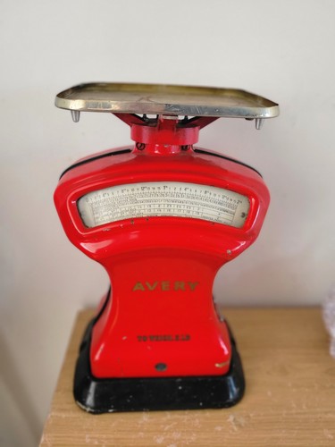 Vintage post office scales - office, by