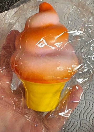 Squeeze toy ice cream cone - squeeze,