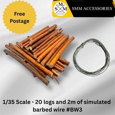 Simulated Barbed Wire & Wood