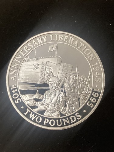Guernsey coin 1995 - guernsey, £2