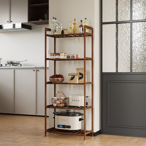 Tier wooden storage rack - storage,