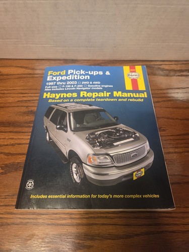 Haynes repair manual - haynes,