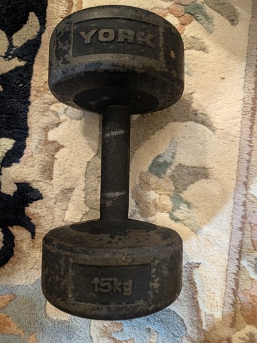 York legacy dumbbell 15kg - york,