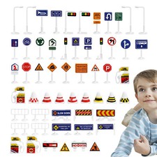 Traffic road signs play set - play,
