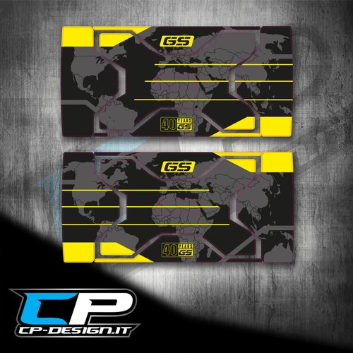 Motorcycle sticker graphics - motorcycle,