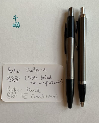 Parker ballpoint dimonite - &,
