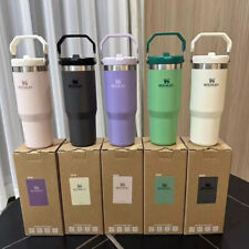 Bottle Tumbler 30 oz Tumbler Cup with Straw Lid Insulated Stainless Steel Water