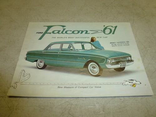 1961 ford falcon - falcon, dealer
