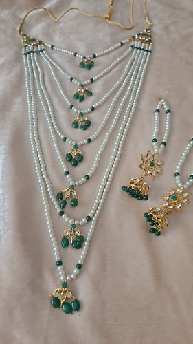 Indian jewellery set necklace - jewellery,