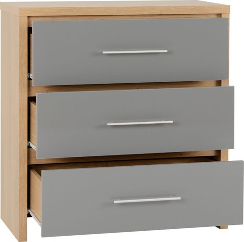 Bedroom furniture range - range, grey