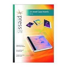 PRESSIT JEWEL CASE INSERTS  25