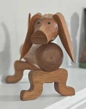 Vintage Wooden Dachshund Dog