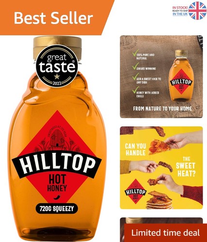 720g hilltop hot honey - 720g,