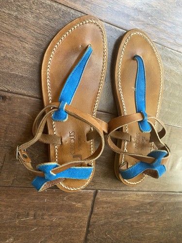 Jacques leather sandal size - jacques,