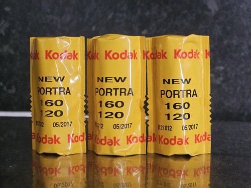 Portra 160 medium format - 160, x3