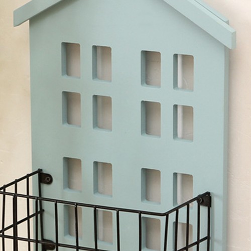 Light blue wall - light, storage