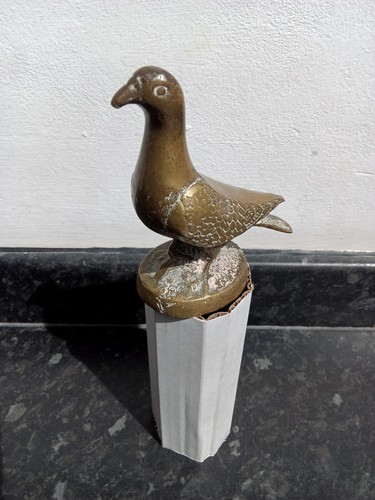 Vintage pigeon car bonnet hood - car,