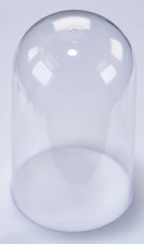 LARGE GLASS Dome Cover Clock