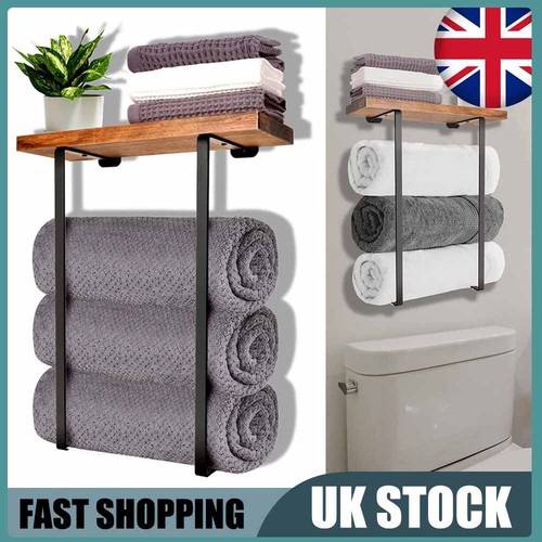 Bathroom towel racks - towel, wall