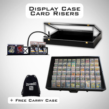 Display Case Card Riser Stands