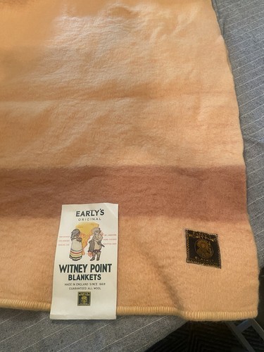 Vintage witney point blanket - vintage,