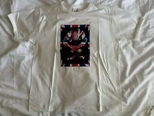 Men’s White T-shirt Bleachers & Co Skinhead XL Gay Punk Boots Goth Interest