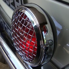 12v Stop Fog Light Red Vintage