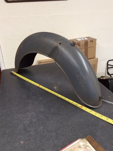 Vintage motorcycle mudguard - vintage,